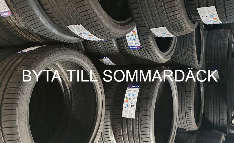 Byta till sommardäck (15 april är datumet)