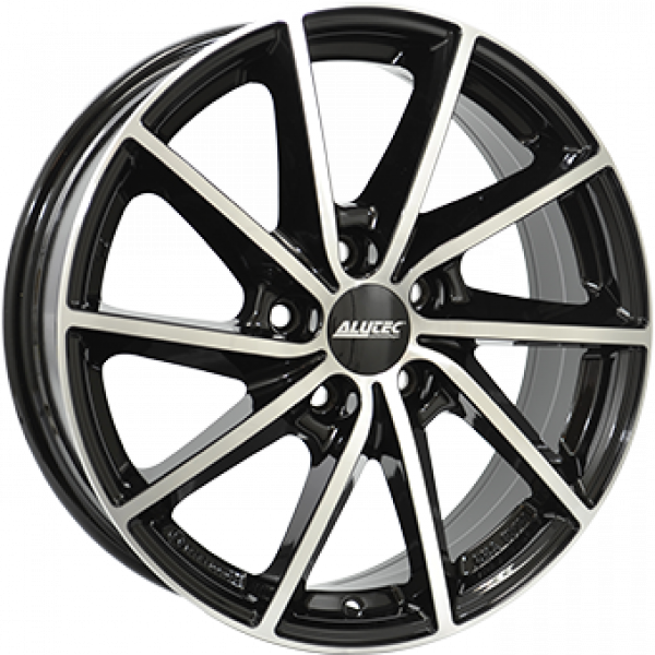 ALUTEC GLOSS BLACK / POLISHED ALUMINIUMFÄLGAR