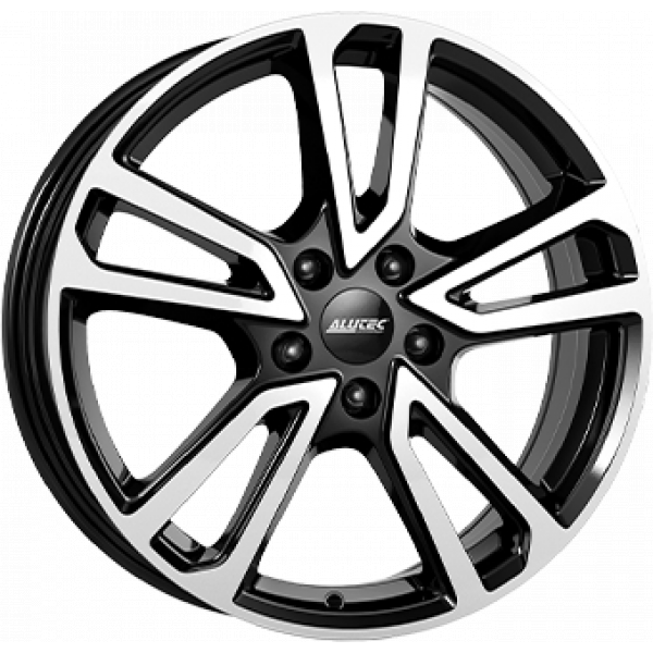 ALUTEC GLOSS BLACK / POLISHED ALUMINIUMFÄLGAR