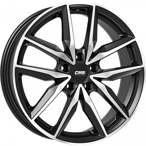 CMS GLOSS BLACK / POLISHED ALUMINIUMFÄLGAR