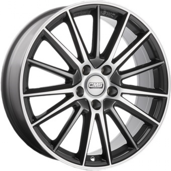 CMS GLOSS BLACK / POLISHED ALUMINIUMFÄLGAR