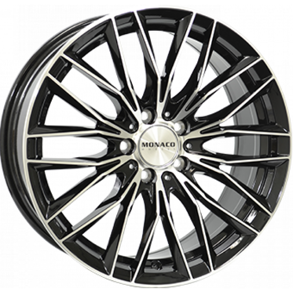 MONACO GLOSS BLACK / POLISHED ALUMINIUMFÄLGAR