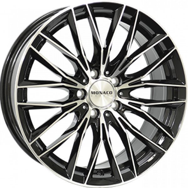 MONACO GLOSS BLACK / POLISHED ALUMINIUMFÄLGAR