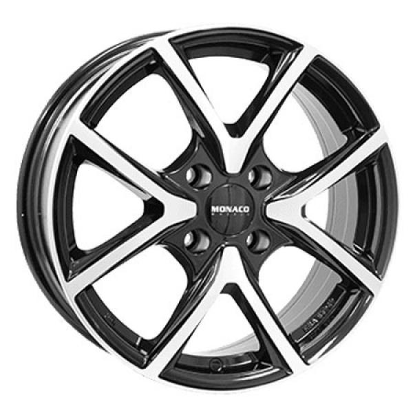 ABS NETTO CL2 GLOSS BLACK / POLISHED ALUMINIUMFÄLGAR