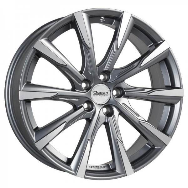 OCEAN WHEELS WHEELS MISTRAL ANTRACIT MATT POLISH ALUMINIUMFÄLGAR