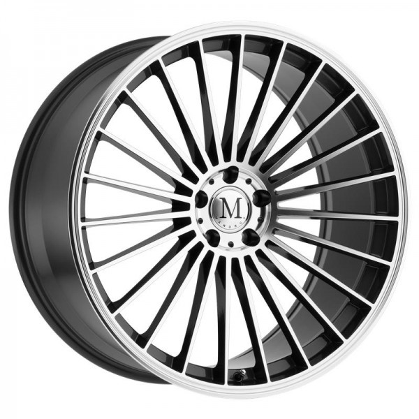 MANDRUS GUNMETAL W  MIRROR CUT FACE ALUMINIUMFÄLGAR