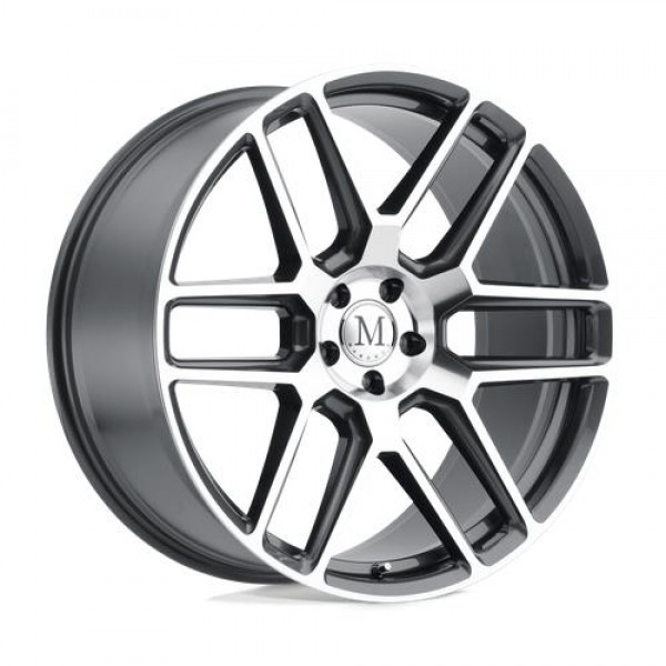 MANDRUS GUNMETAL W  MIRROR CUT FACE ALUMINIUMFÄLGAR